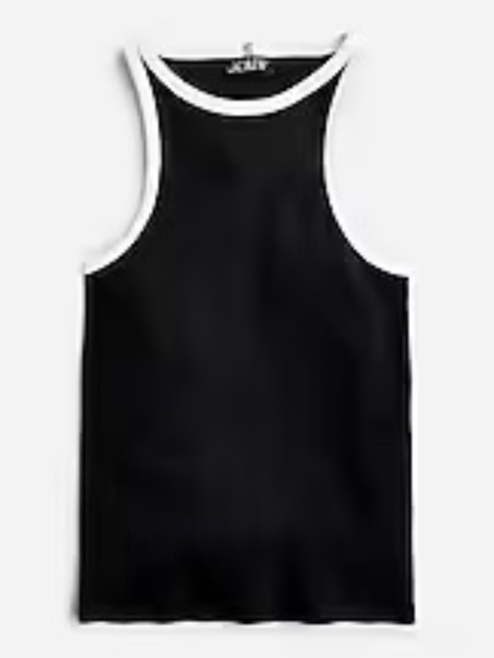 J. Crew vintage rib high cut tank top
